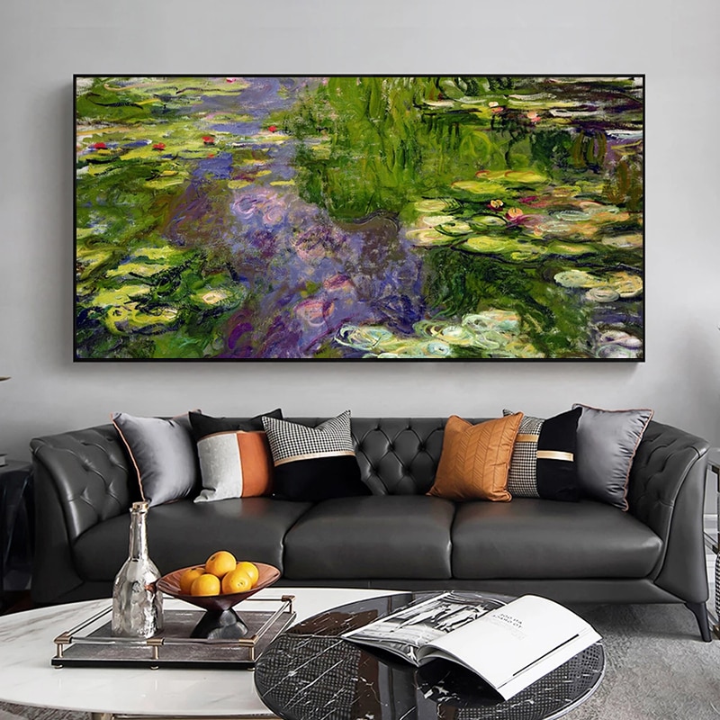 Waterlilies Nympheas  ĵ  Claude Monet..